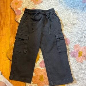 Gap kids cargo sweatpants 2 years